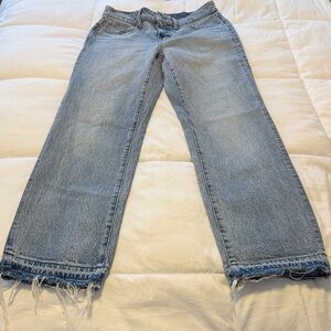 Madewell Faded Blue Denim Jeans